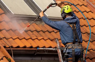 Démoussage et hydrofuge de toiture à Oeyregave